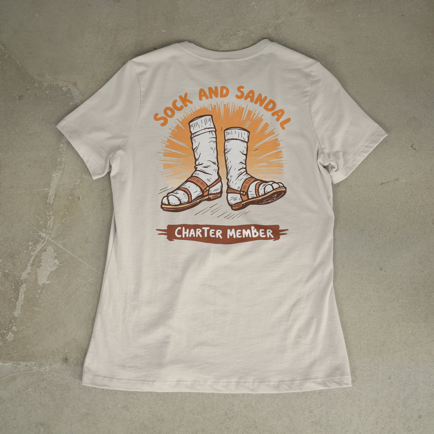 Sock & Sandal Society Tee – Charter Member Edition